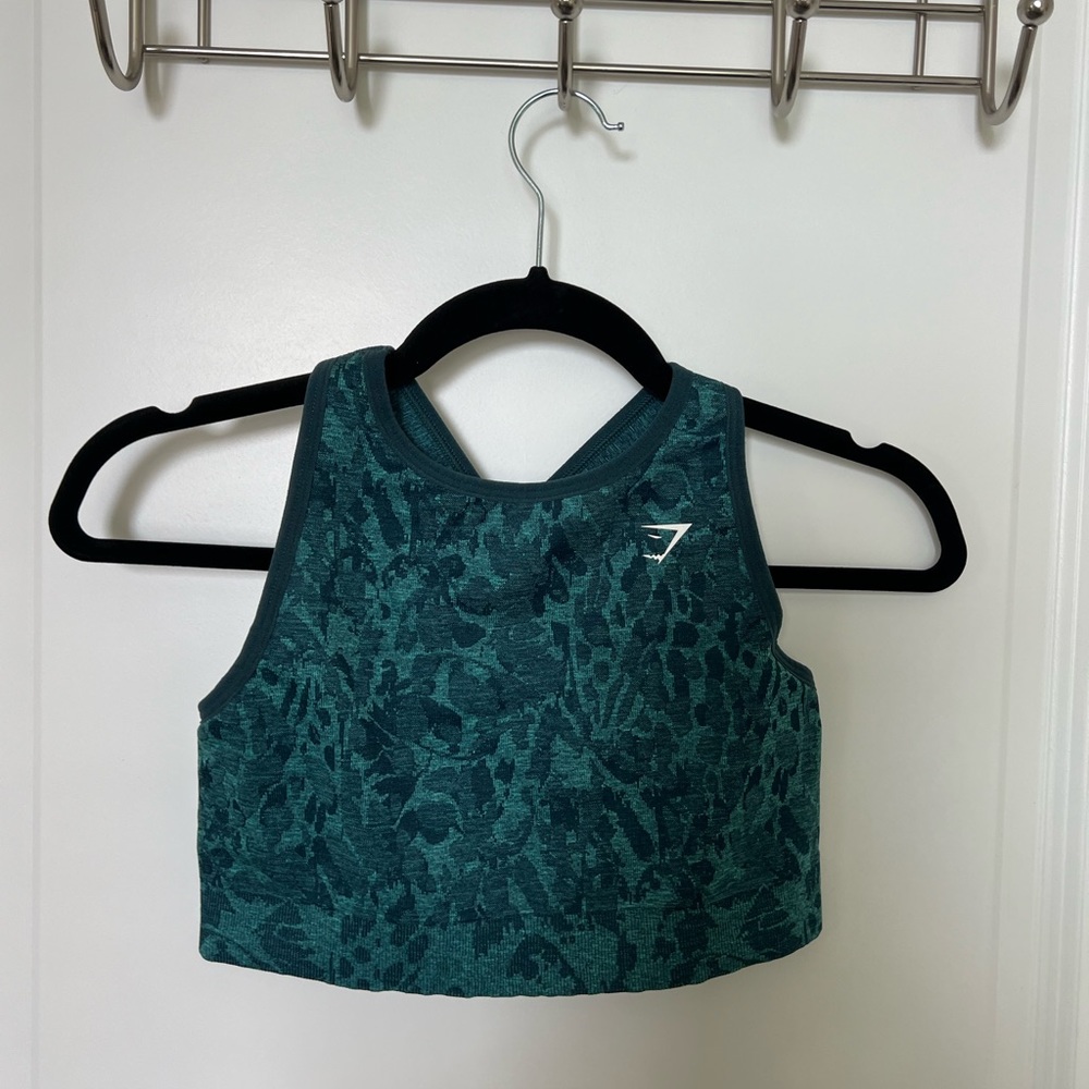 Gymshark cropped tank top/sports bra
